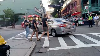 outside of Fenway Park before the game