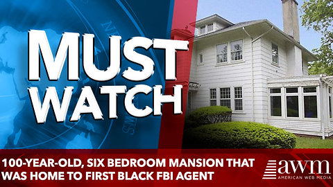 Stunning 100-year-old, six bedroom mansion that was home to America's first black FBI agent