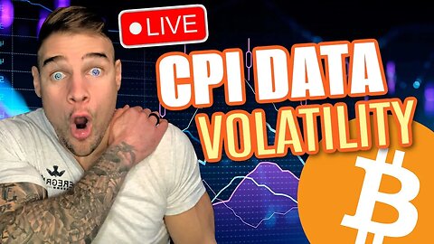 🔴 LIVE - INSANE VOLATILITY TRADING & ANALYSIS | CPI INFLATION DATA (Live Trading BTC ETH SPX DXY)