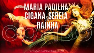 Combo arquétipos Maria Padilha- Cigana - Sereia e Rainha - Manifeste e materialize o que quiser.