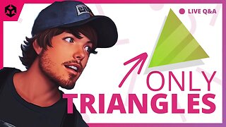 Making Beautiful 2D Art With JUST TRIANGLES (2D Art Tutorial)