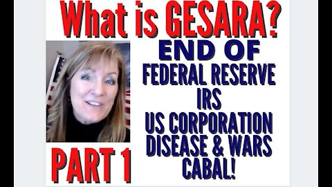 GESARA ENDS FED, IRS, US CORP, WARS, DISEASE & CABAL! PART 1 2-23-21