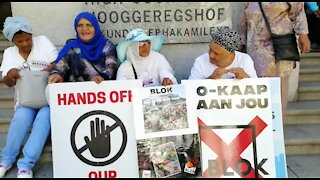 SOUTH AFRICA - Cape Town - Bo Kaap Property Developer Protest (Video) (x5v)