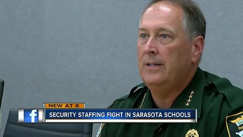 Sarasota Co. Sheriff worried about school safety plan