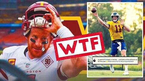 Carson Wentz Pictures GO VIRAL For Uniform Mashup As He DESPERATELY Tries To Get Back In NFL