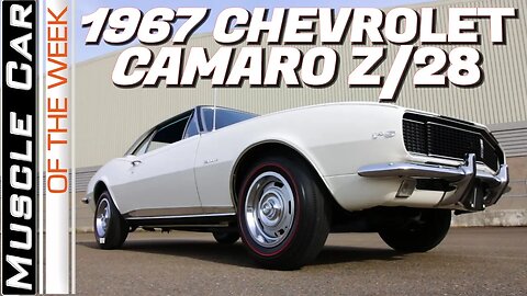 1967 Chevrolet Camaro RS Z28 Muscle Car Of The Week Episode 321 V8TV