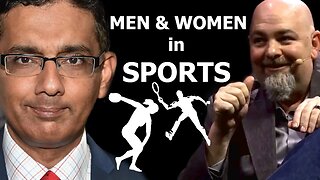 MEN & WOMEN in SPORTS - Matt Dillahunty vs Dinesh D'Souza