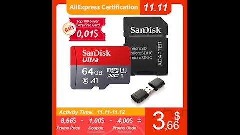 Sandisk Ultra Micro SD 128GB 32GB 64GB 256GB 16G 400GB Micro SD Card