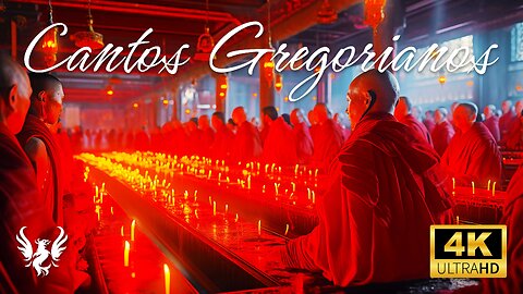 🎶 CANTOS GREGORIANOS DE MONJES BENEDICTINOS ❯ Música de Oración 🔥 432Hz en 4K