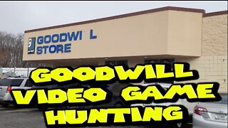 Goodwill Video Game Hunting..........