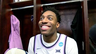 Kansas State Basketball | Nae'Qwan Tomlin Postgame Interview | K-State 77, Montana State 65