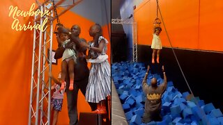 Chad Ochocinco Took Daughter Serenity To Fun Zone Wit The Big Kids! 😱