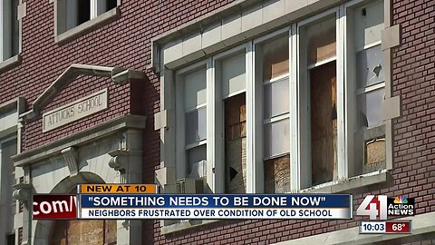 Neighbors frustrated about condition of Crispus Attucks school