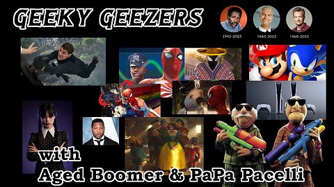 Geeky Geezers - Sonic vs. Mario, Mission Impossible 8 delayed, Jonathan Majors' career in jeopardy