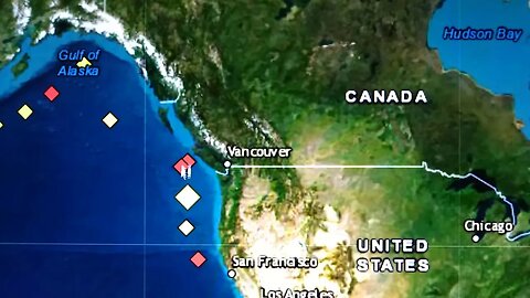Cascadia Subduction Zone, Tsunami Station In Event Mode.They May Be Hiding A plate Shift. 3/15/2023