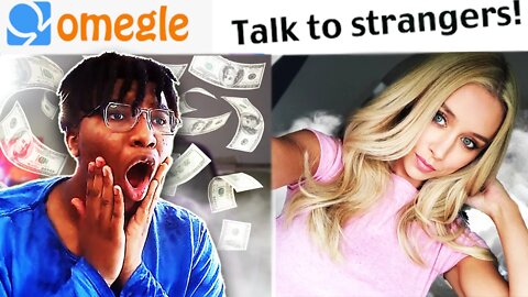 IF YOUR BEING RACIST THEN I HAVE TO GIVE YOU MONEY😮 | Omegle