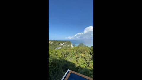 beautiful view of nature from balcony