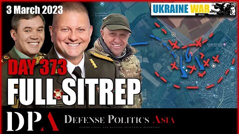 Ukraine REINFORCE Bakhmut; Khromove on verge of falling to Russia - [ Ukraine SITREP ] Day 373 (3/3)