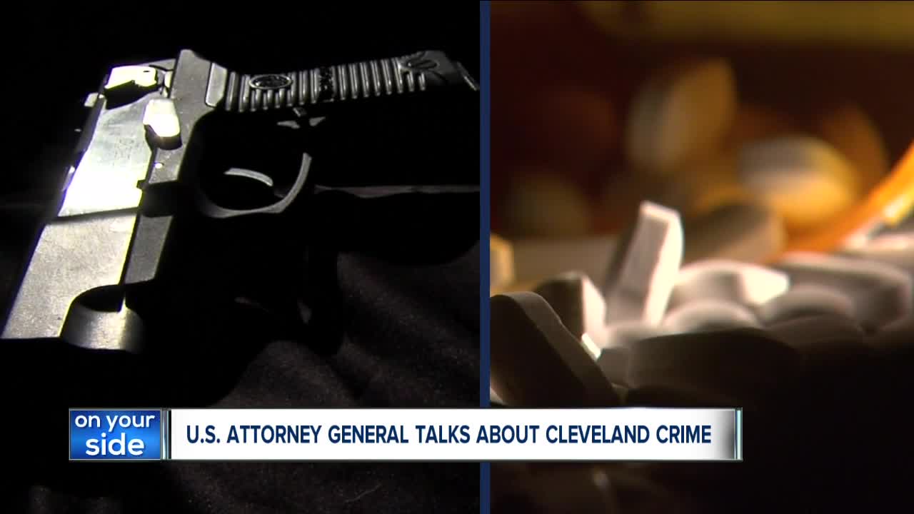 U.S. Attorney General Barr hosts round-table discussion addressing drugs and violent crime in Northeast Ohio