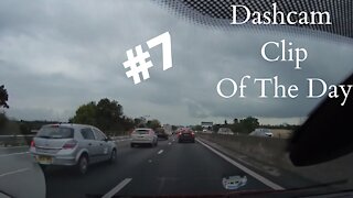 Dashcam Clip Of The Day #7 - World Dashcam - M25 Car Spin Out