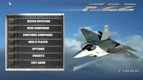 F-22 Lightning II (PC Game 1996) - Game Intro Video
