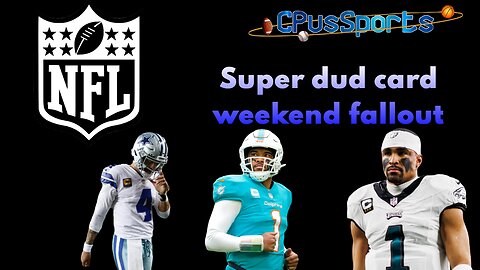 "Super" wild card weekend turned out to be anything but that...
