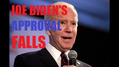 Biden's Approval Rating Continues To FALL