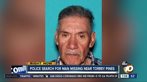 Police searching for missing Del Mar man