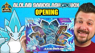 Alolan Sandslash GX Box | Pokemon Opening