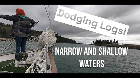 Heading NORTH To The SAN JUAN Islands Through Very NARROW And SHALLOW Channels!