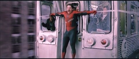 Spiderman 2, Stopping the Train Scene. Spiderman 2 movie scene | Spiderman 2 movie clips.