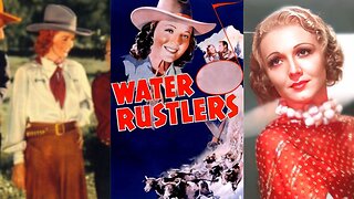 WATER RUSTLERS (1939) Dorothy Page, Dave O'Brien & Vince Barnett | Western | COLORIZED