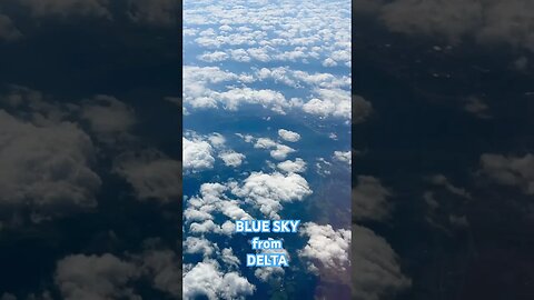 Blue Sky from @Delta