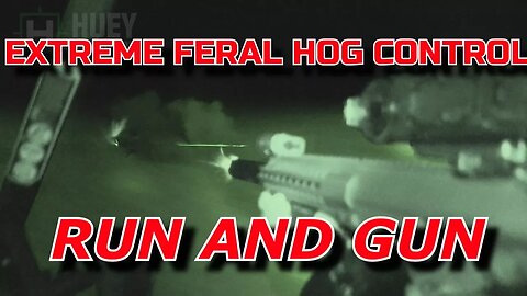 EXTREME FERAL HOG CONTROL 300+ HOGS DOWN