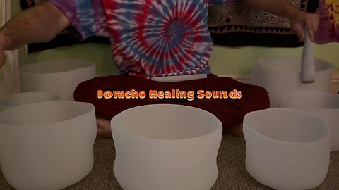 Crystal Singing Bowls - Sound Bath Meditation