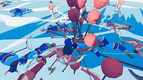 Flying with Balloons - Totally Accurate Battle Simulator (TABS)