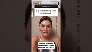 Michelle Bolsonaro sugere uma CPI dos móveis do Alvorada e enquadra janja e lula