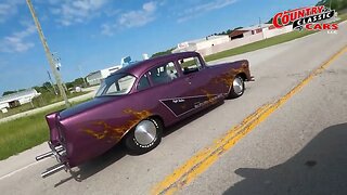 CCC Episode 24 - 1956 Chevy "Night Stalker" Navy Seal Tribute Car - Route 66 Road Test