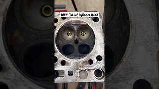 BMW E34 M5 Cylinder Head #bmw #bmwe34 #bmwm5 #diy #cars #restoration #engine #automotive # #mechanic