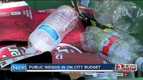 Public asks for more inspectors and to keep recycling program at budget hearing