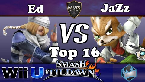 Ed (Sheik) vs. EE|JaZz (Fox) - SSB4 Top 16 - Smash 'til Dawn