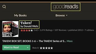 Don Wells Author of Taken - Goodreads Amazon Books