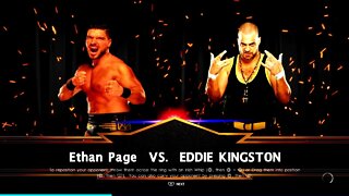 AEW Dynamite Eddie Kingston vs Ethan Page AEW World Title Eliminator Tournament First Round Match