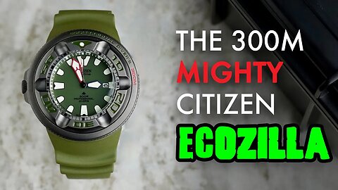 Be Ready for Anything with the Citizen Ecozilla Watch