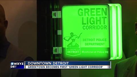 Greektown becomes first Green Light Corridor