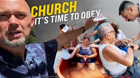 Church, it is time - time to obey. We need training and then do it. Not just hear about it.