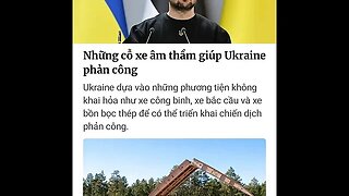 "CHÂU ÂU" - "NHỮNG CỔ XE ÂM THẦM GIÚP UKRAINE PHẢN CÔNG" #shorts