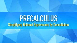 Rational Expressions: Example 2 (Explained in Spanish)