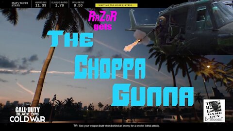 RaZoR GETS DA CHOPPA GUNNA ON COD BO COLD WAR ALPHA TESTING & ONLY DIES ONCE **ARCHIVE SEPT 2020**