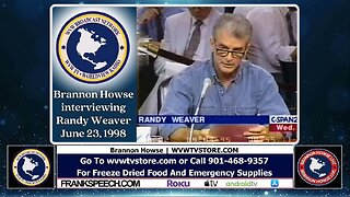 On the 31st Anniversary of Ruby Ridge Brannon Howse Plays a 1998 Interview He Did